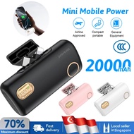 Anvers Mini Power Bank 5000mAh with Stand 22.5W PD Fast Charging Portable Charger for IPhone 17/Andr