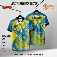 BADMINTON JERSEY FUTSAL/ FULL PRINTING BD185 MEN AND WOMEN COSTUME
