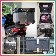 TOP BOX ALUMINIUM 22L / 35L / 45L / 55L / 65L / 85L MOTORCYCLE Y16ZR Y15ZR LC135 RS150 RSX150 NVX155