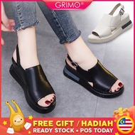 READY STOCK💝GRIMO Hymida Highheel Women’s Kasut Wanita Sandal Shoe Shoes Travel High Heel Perempuan 