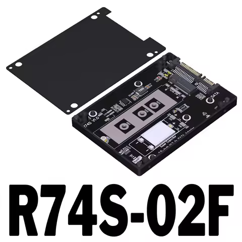 M.2 for NVMe to U.2/U.3/SATA SSD SFF8639 Adapter Hard Drive BOX for 2230/2242/2260/2280 Ssd PCIe5.0 