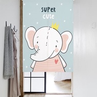 [hot]☊  Cute Door Curtain Kawaii Doorway Bedroom Partition Entrance Hanging Half-Curtain