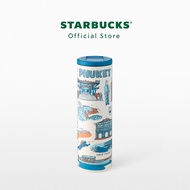 Starbucks Stainless Steel Phuket Been There Tumbler 16oz. ทัมเบลอร์สตาร์บัคส์สแตนเลสสตีล ขนาด 16ออนซ