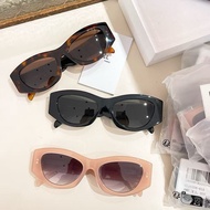 Daigou Version Liu Shishi Same Style Cat Eye Sunglasses Female High-End Sunscreen Sunglasses Arc de 