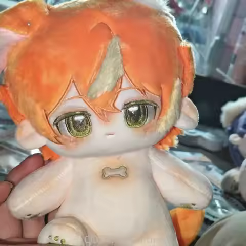 Shinonome Akito Anime Plush Kawaii Animal Ear Stuffed Body Dress Up Clothes Cotton Cartoon Figures X