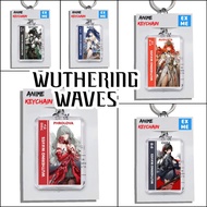 GANTUNGAN Wuthering Waves Keychain - Wuthering Waves Keychain - Anime Game Keychain - Augusta Keycha