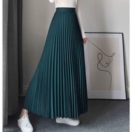 Skirt Labuh Skirt Putih Pleated Skirt Labuh Skirt Muslimah Long Skirt Women Skirt Maxi Skirts 半身裙