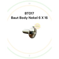 Body Bolt M6x16 Nekel Grand 6x16 Bolt 10 Length 1.5cm