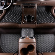 Universal car Floor Mats Quality PU Leather Waterproof 5pcs -Karpet mobil kulit karpet mobil univers