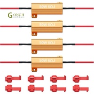 For Led Load Resistor Kit-4Pcs 50W 6ohm Load Resistors for LED Turn Signals-Fix for LED Bulb Flash