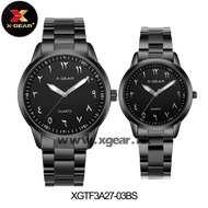 Jam X-GEAR TAWAF Men & Women Black Stainless Steel tulisan Jawi Watch