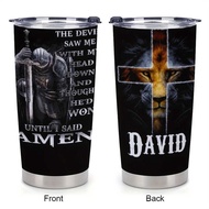 hydro fresh tumbler 1pc 20oz, Amen, Car Insulation Cup, Tumbler Cup With Lid Stainless Steel, Trave