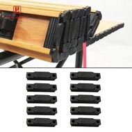 HILABEE 10Pcs Camp Table Buckles Hardware Table Stand Home Decor Lightweight Table