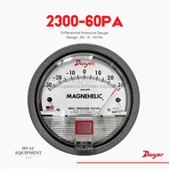 Series 2000 "Dwyer" Magnehelic Differential Pressure Gauge Zero Center Ranges (PA)