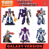 Mainan Kotak Misteri- BLK Transformers Optimus Prime Megatron Grimlock Secret Figure Assembly Model 