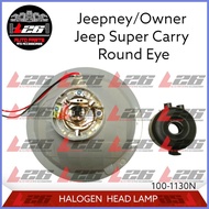 【Fast Delivery】 7INCHES UNIVERSAL Round Halogen Headlamp Headlight H4 SUZUKI MULTICAB CATEYE JEEPNE