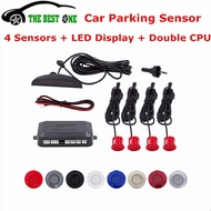 2018 Best Car Auto Parktronic Parking Sensor With 4 Sensors LED Display Reverse Backup Assistance Ra