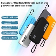 Silicone Case for CUKTECH CP25 20000mah 55W Power Bank Dustproof Shockproof Power Bank Protective Ca