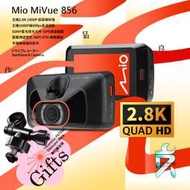 Mio MiVue 856 2.8K 超高解析度 GPS測速 行車記錄器【贈16G+後照鏡支架】影片可存手機 支架王