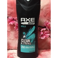 AXE Apollo Clean &amp; Strong 2in1 Shampoo &amp; Conditioner 473ml / IMPORTED!!
