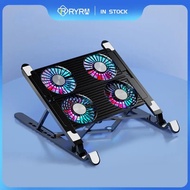 Stand Komputer Riba Permainan Pad Penyejuk Komputer Riba Boleh Dilipat Dengan 2/4 Pangkalan Kipas Ko