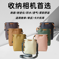 กระเป๋าใส่กล้อง DSLR ทรงพับได้แบบลำลองสำหรับ Canon R50 M50 200DII/R8R7R6II/R5 พร้อมกระเป๋าใส่เลนส์ใน