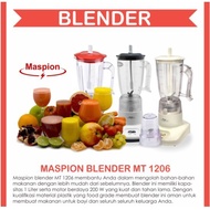 Maspion Mt-1206 Blender Plastik / Pelumat Mt1206