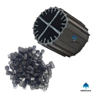 KALDNESS BLACK K1 PLUS 1 KILOGRAM FILTER MEDIA MOVING BED AQUARIUM