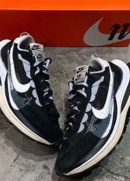 Sacai x Nike VaporWaffle black and 男女同款