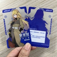 Customized Art Transparent Card UV Printing Transparent Card Making PVC Anime Card Cartoon Game Merc