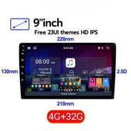 【Pasang di rumah】Dual Kipwith cooling system 4G+32G IPS Screen Head Unit 7/9/10 Inch Car Android 14 