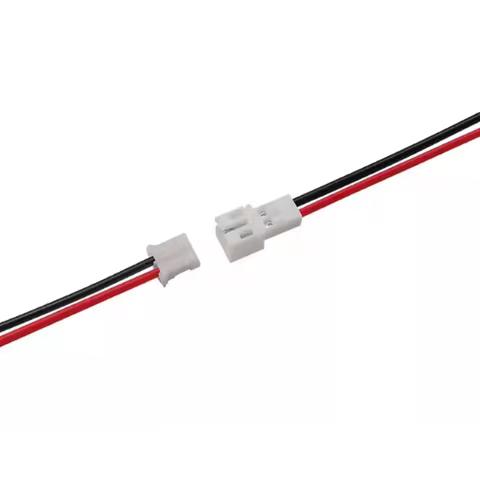 JST PH 2.0mm Pitch 2 Pin Male Female Cable Connector Micro PH 2.0 2P Plug Jack Socket with Soft Sili