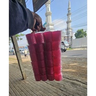 12 pcs / dozen 3 color plastic cups, coffee cups, guest cups, tea cups