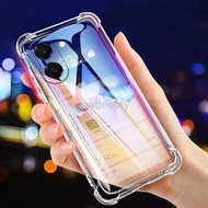Clear Shockproof Silicone Soft Gel Back Cover For Honor X7e X 7E HonorX7e LAB-LX1 LAB-LX3 Transparen