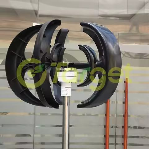 Vertical Axis Wind Turbine Generator Alternative Energy Wind Generator 6KW 5KW 10KW Small VAWT Windm