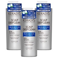 Kerasys Scalp Dandruff Care Deep Clean Cooling Protein Conditioner Fresh Scent, 600ml, 4ea - 600ml x