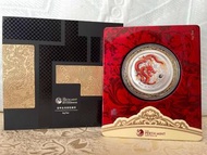 Perth Mint Color Dragon 5 oz Silver 2012年澳洲龍年 彩龍 5 安士 銀幣