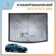 BYD atto3 2022 ถาดวางของท้ายรถ /ชายบันได (4ชิ้น) /กันสาด (4ชิ้น) / เสาแปะข้างประตู (4ชิ้น)