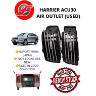 HARRIER ACU30 AIR COND GRILLE ( AIR OUTLET) LH &amp; RH