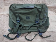 กระเป๋ากระเพาะหมู สีเขียวขี้ม้าเข้ม ของใหม่ ของดีหายาก Original U.s. Vietnam War Individual