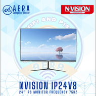 Nvision IP24V8 23.8" FHD 75Hz IPS Monitor Black