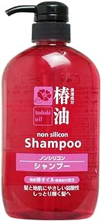 Kumano Horse Oil Tsubaki Shampoo Bottle, 600 milliliters