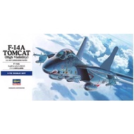 Hasegawa 00533 Skala 1/72 AS F14 F-14A Tomcat Keterlihatan Tinggi Pesawat Pejuang Serangan Hobi Kraf
