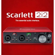 [JaVis] Focusrite Scarlett 2i2 3rd 4th Gen3 USB Audio Interface Soundcard