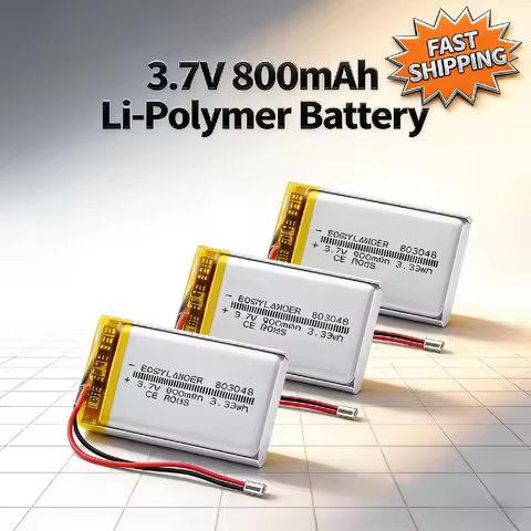 Bulk Pack 303048 403048 503048 603048 703048 803048 903048 103048 123048 JST 2.0 2Pin 3.7V 800mAh Li