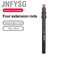 jnfysg Manbily LR-224 101cm/39.7in Extension Rod Aluminum Alloy 5kg/11lbs Load Capacity 4 Sections w