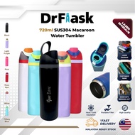 DrFlask 720ml SUS304 Macaroon Water Tumbler Tahan Air Panas dan Sejuk Insulated Vacuum Tumbler Bottl
