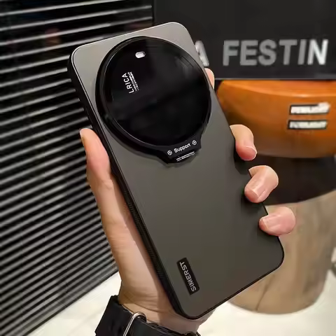 For Xiaomi 17 Ultra Leica Edition Case New Frosted Full Cover Lens Bracket PC Cover For XiaoMi 17 Ul