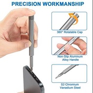 多功能 24 合 1 鋼製螺絲刀組合工具套裝便攜式磁性螺絲刀迷你螺絲刀工具套裝連塑料外殼 rttckp1 Multifunction 24 in 1 Steel Screw Driver Combin