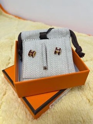 Hermes Earrings pop H mini